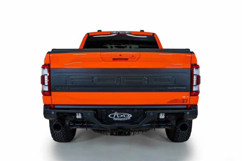 Ford Raptor Bumper - Rear - Addictive Desert Designs - Bomber - Hammer Black - `21-`27